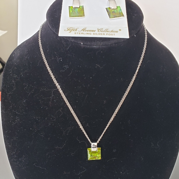 Fifth Avenue Collection Earrings & Necklace Set - Picture 2 of 4